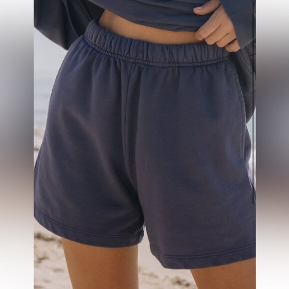 Daily Drills Women's Navy Shorts - Picture 2 of 4